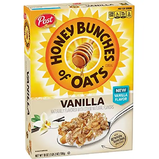 Post Honey Bunches Of Oats Vanilla 510GM