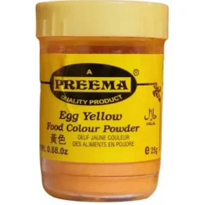 Preema Egg Yellow Colour 25GM