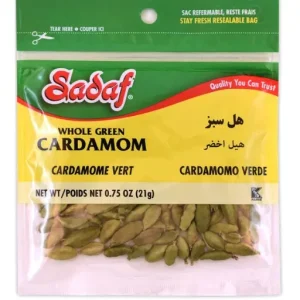 Sadaf Cardamom Green 21GM