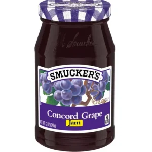 Smucker's Concord Grape Jam 340GM