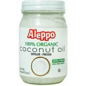 Aleppo Organic Coconut Oil Extra Virgin 414ML (14 oz)