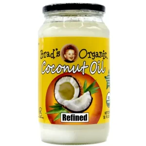 Brads Organic Coconut Oil Refined 946ML