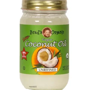 Brads Organic Extra Virgin Coconut Oil Unrefined 414ML