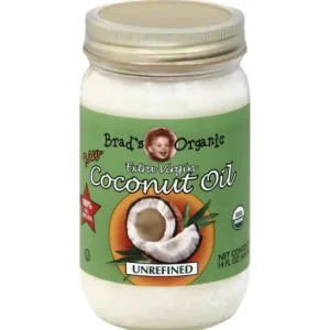 Brads Organic Extra Virgin Coconut Oil Unrefined 946ML