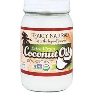 Hearty Naturals 100% Organic Coconut Oil 414ML