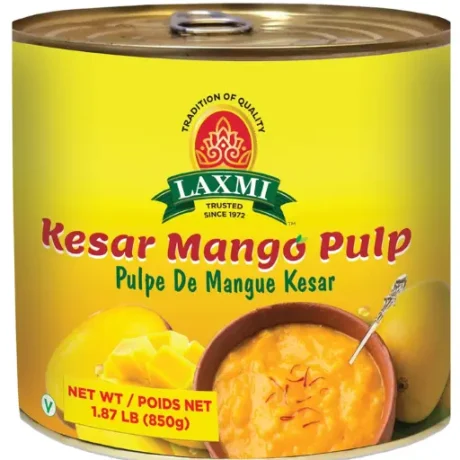 Laxmi Kesar Mango Pulp 850GM