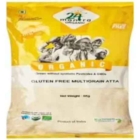 24 Mantra Organic Gluten Free Multigrain Atta 4KG