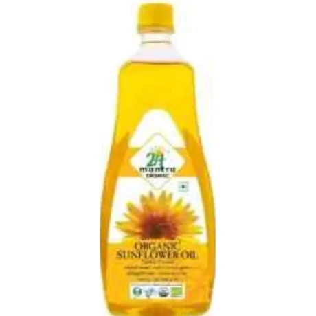 24 Mantra Organic Sun Flower Oil 1L