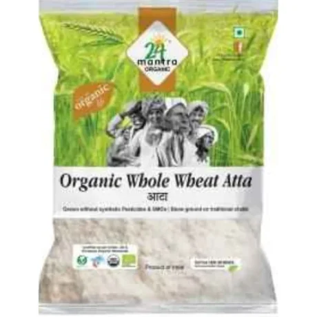 24 Mantra Organic Whole Wheat Atta Premium 9.1KG