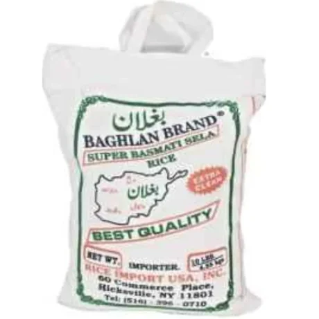 Baghlan Super Basmati Sela Rice 4.54KG