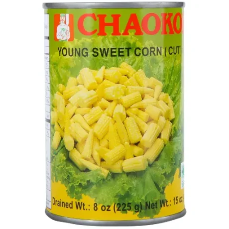 Chaokoh Young Sweet Corn Cut 225GM