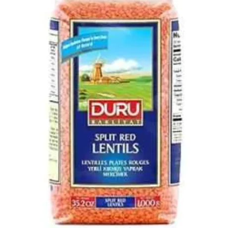 Duru Red Lentils Split 1KG