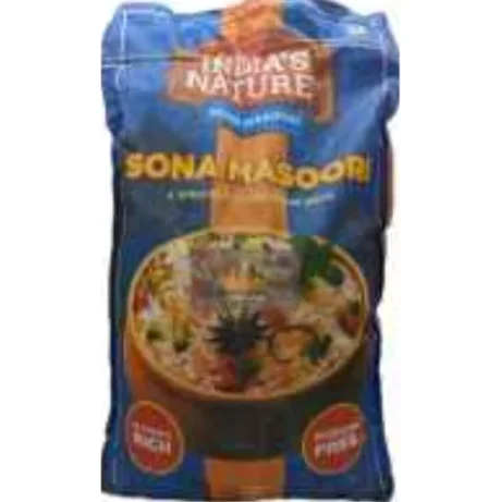 India's Nature Sona Masoori Rice 9.07KG