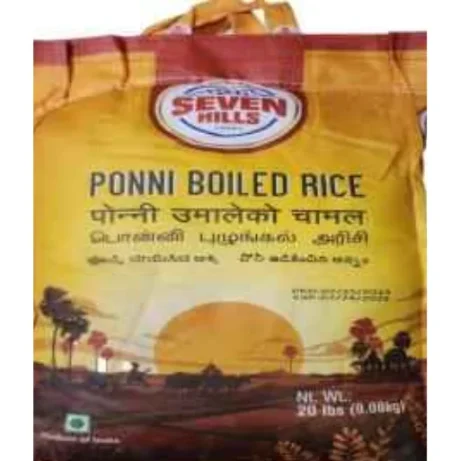 Seven Hills Ponni Boiled Rice 9.07KG